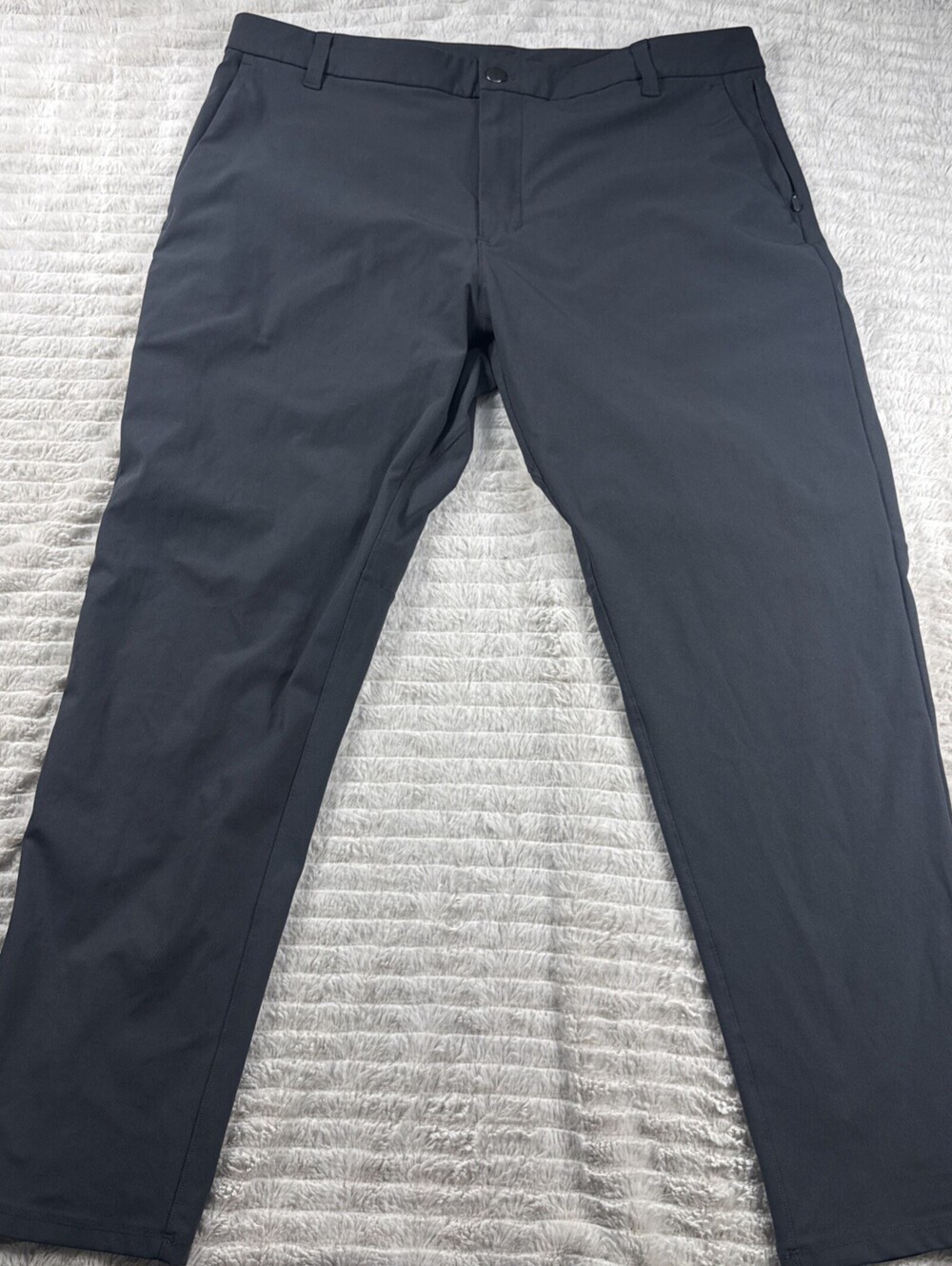 NWOT Lululemon Commission Pants Men 36x29” Gray Regular Fit Chino Golf Casual